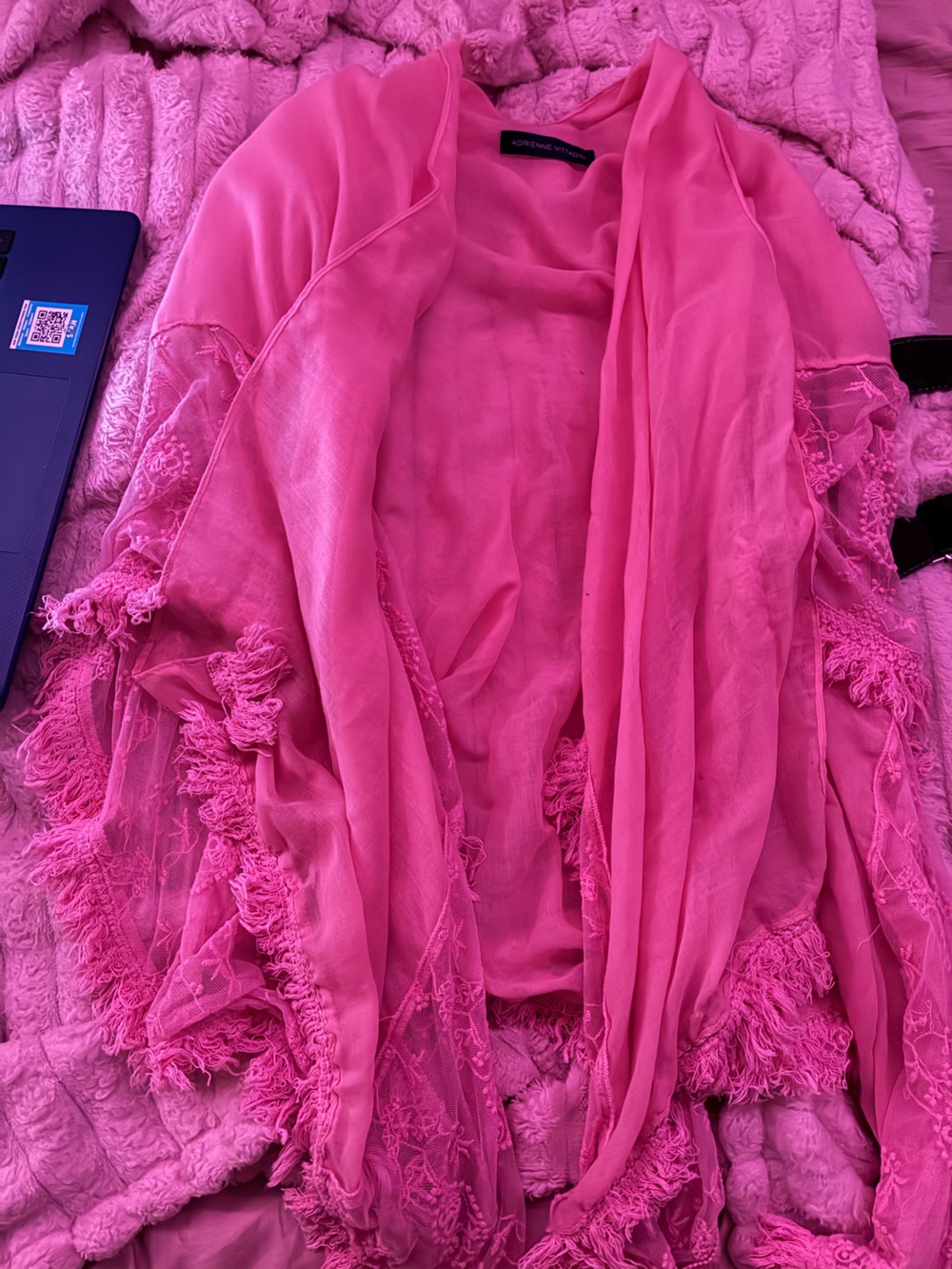 Pink Lightweight Scarf - Unbranded
